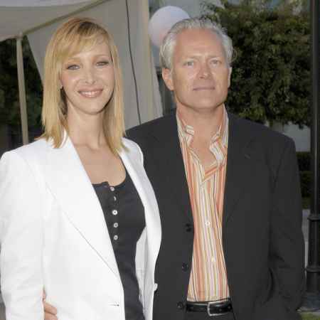 Michel Stern with his wife Lisa Kudrow